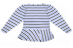 Load image into Gallery viewer, Stripes Blue&amp;black Sweater
