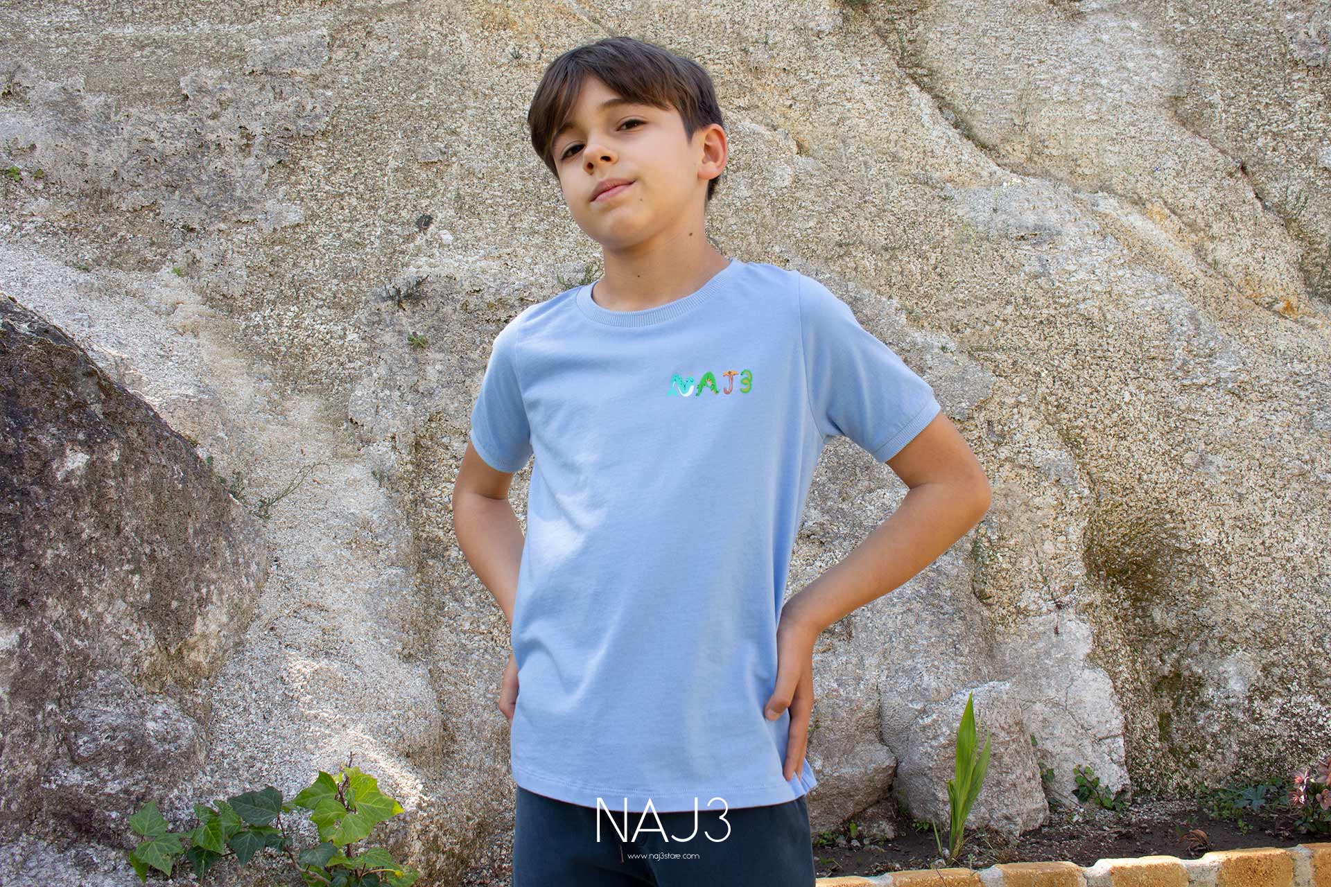 T-shirt NAJ3 Blue Boy