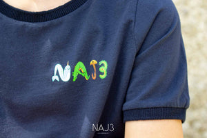 T-shirt NAJ3 Blue Navy Boy