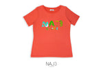 Cargar imagen en el visor de la galería, T-shirt NAJ3 Coral Girl
