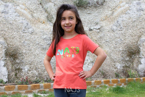 T-shirt NAJ3 Coral Girl