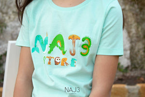 T-shirt NAJ3 Light Blue Girl