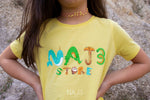 Load image into Gallery viewer, T-shirt NAJ3 Light Yellow Girl
