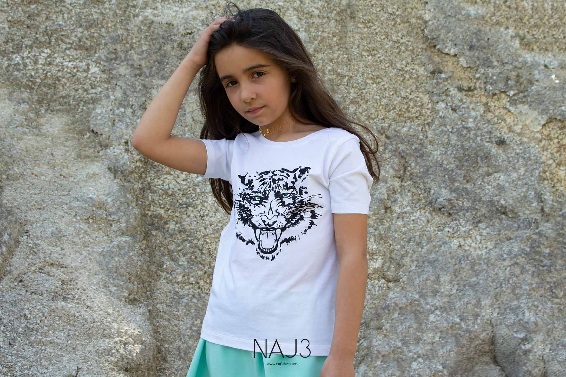 T-shirt Tiger Girl